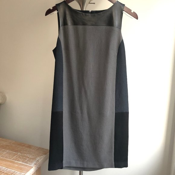 Rag & Bone Leather Color Block Dress - NWOT - Picture 4 of 7